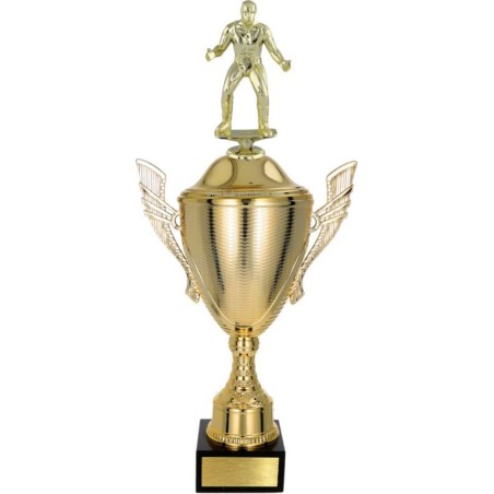 złoty Puchar z figurką judo - trofeum do twojej dyscypliny