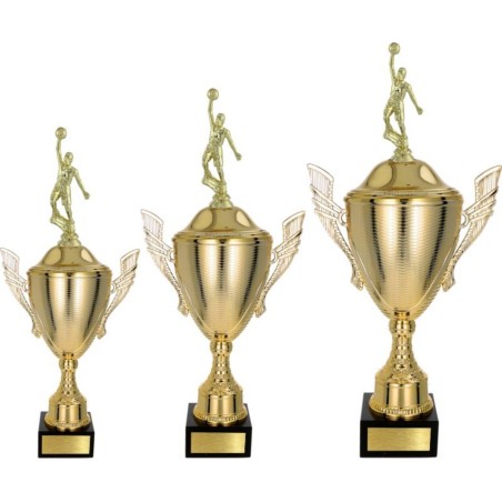 Puchar NT733 z figurką koszykarz koszykówka