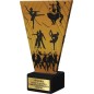 Szklana Statuetka taniec z Grawerem | Nowoczesne Trofeum Sportowe i Biznesowe Szklana Statuetka taniec z Grawerem | Nowoczesne Trofeum Sportowe i Biznesowe