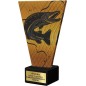 Szklana Statuetka wędkarstwo szczupak z Grawerem | Nowoczesne Trofeum Sportowe Szklana Statuetka wędkarstwo szczupak z Grawerem | Nowoczesne Trofeum Sportowe