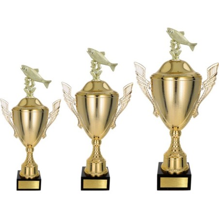 Puchar NT733 z figurką ryba wędkarstwo