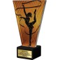 Szklana Statuetka gimnastyka z Grawerem | Nowoczesne Trofeum Sportowe Szklana Statuetka gimnastyka z Grawerem | Nowoczesne Trofeum Sportowe
