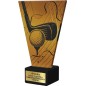 Szklana Statuetka golf z Grawerem | Nowoczesne Trofeum Sportowe i Biznesowe Szklana Statuetka golf z Grawerem | Nowoczesne Trofeum Sportowe i Biznesowe