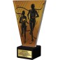 Szklana Statuetka biegi z Grawerem | Nowoczesne Trofeum Sportowe i Biznesowe Szklana Statuetka biegi z Grawerem | Nowoczesne Trofeum Sportowe i Biznesowe