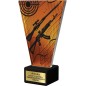 Szklana Statuetka strzelectwo z Grawerem | Nowoczesne Trofeum Sportowe Broń długa Szklana Statuetka strzelectwo z Grawerem | Nowoczesne Trofeum Sportowe Broń długa