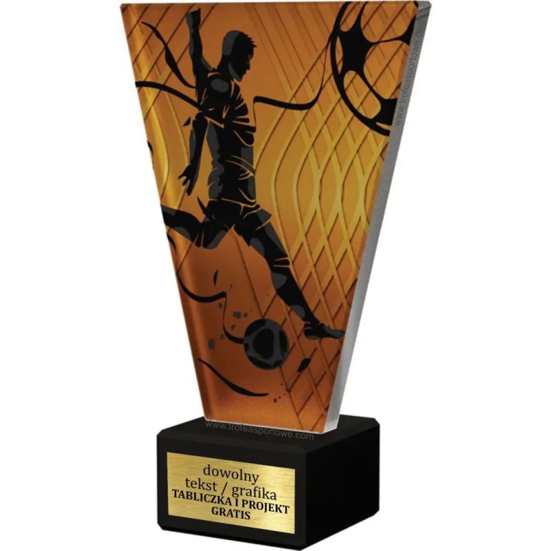 Szklana Statuetka piłka nożna MVP z Grawerem | Nowoczesne Trofeum Sportowe i Biznesowe Szklana Statuetka piłka nożna MVP z Grawerem | Nowoczesne Trofeum Sportowe i Biznesowe