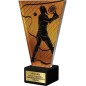 Szklana Statuetka tenis ziemny kobiet z Grawerem | Nowoczesne Trofeum Sportowe Szklana Statuetka tenis ziemny kobiet z Grawerem | Nowoczesne Trofeum Sportowe