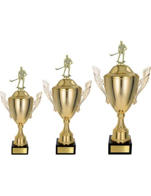 Puchar NT733 z figurką unihokej