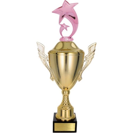 złoty Puchar z figurką uniwersalne - trofeum do twojej dyscypliny