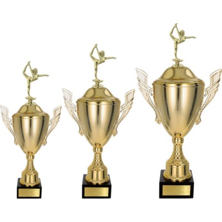 Puchar NT733 z figurką baletnica gimnastyka