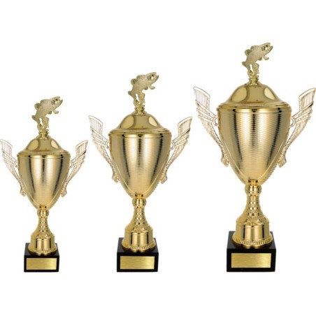 Puchar NT733 z figurką ryba wędkarstwo