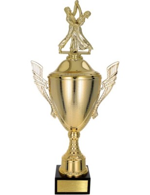 złoty Puchar z figurką taniec towarzyski - trofeum do twojej dyscypliny