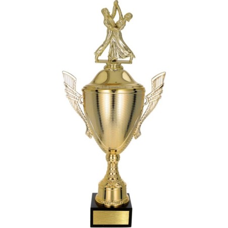 złoty Puchar z figurką taniec towarzyski - trofeum do twojej dyscypliny