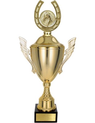 złoty Puchar z figurką jeździectwo - trofeum do twojej dyscypliny