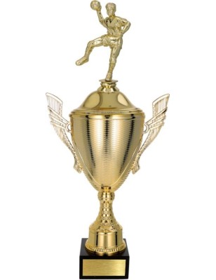 złoty Puchar z figurką piłka ręczna - trofeum do twojej dyscypliny