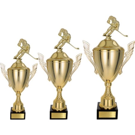 Puchar NT733 z figurką hokeista hokej