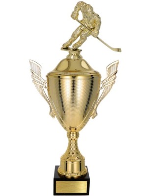 złoty Puchar z figurką hokej - trofeum do twojej dyscypliny