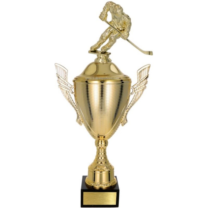 Puchar NT733 z figurką hokeista hokej