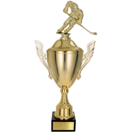 złoty Puchar z figurką hokej - trofeum do twojej dyscypliny