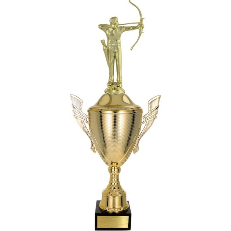 Puchar NT733 z figurką łucznik łucznictwo