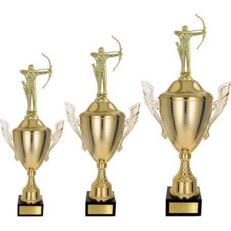 Puchar NT733 z figurką łucznik łucznictwo