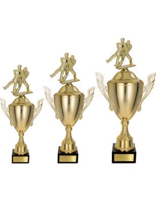 Puchar NT733 z figurką judoka judo