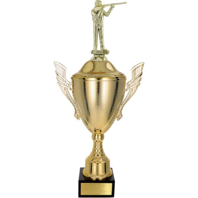 Puchar NT733 z figurką myśliwy myślistwo