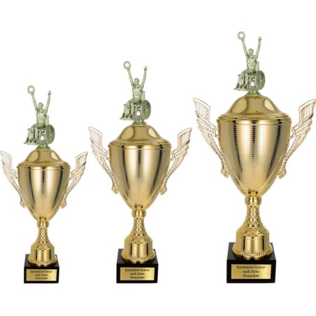 Puchar NT733 z figurką niepełnosprawny niepełnosprawność