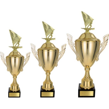 Puchar NT733 z figurką windserfer windserfing