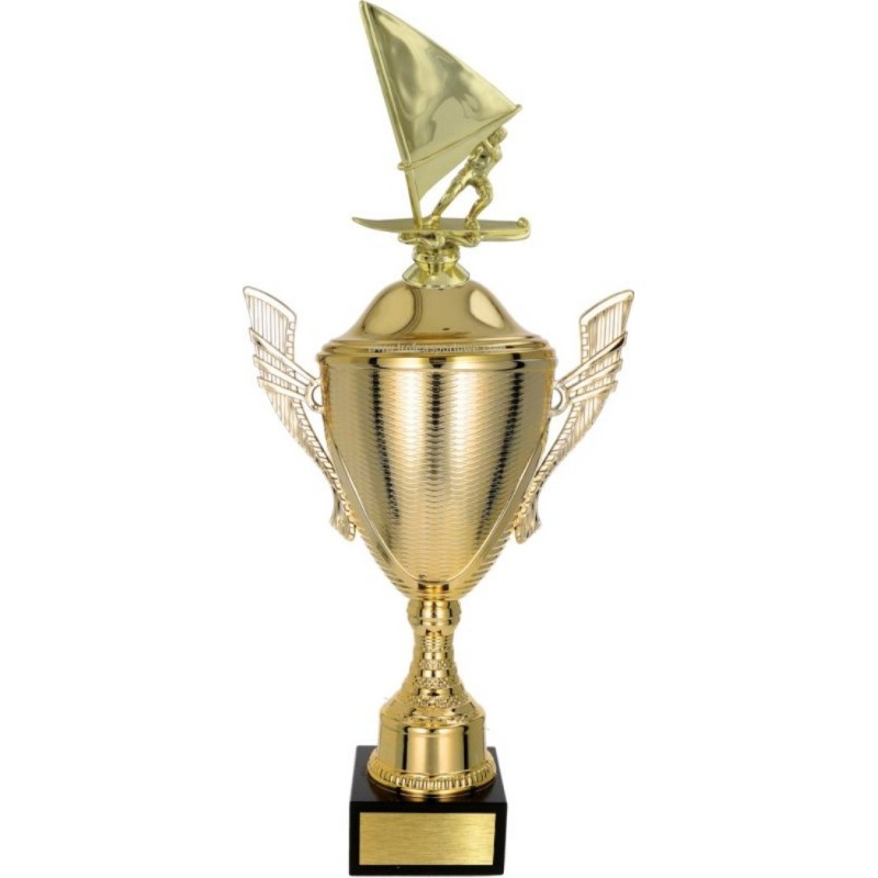 Puchar NT733 z figurką windserfer windserfing