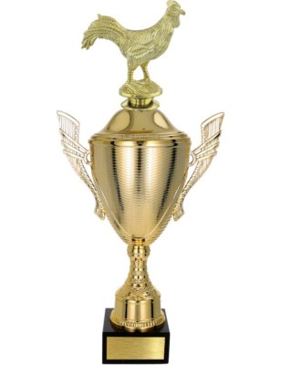 złoty Puchar z figurką hodowla zwierząt - trofeum do twojej dyscypliny