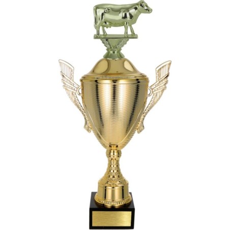 złoty Puchar z figurką hodowla zwierząt - trofeum do twojej dyscypliny