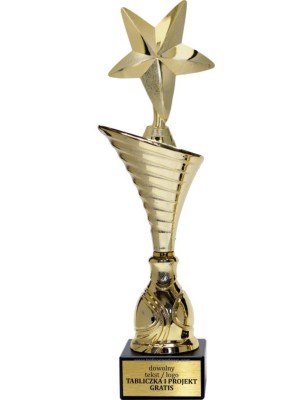 Złoty puchar z figurką uniwersalne - NT1000 puchar tematyczny z dyscypliną