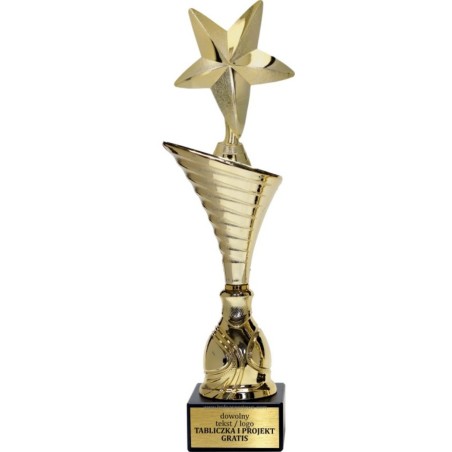 Złoty puchar z figurką uniwersalne - NT1000 puchar tematyczny z dyscypliną