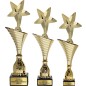 Zestaw pucharów NT1000 z figurką gwiazda uniwersalne 34-31-30 cm