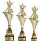 Komplet pucharów NT1000 z figurką tancerze taniec towarzyski 34-31-30 cm