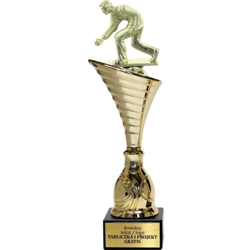 Puchar NT1000 z figurką petanque boule