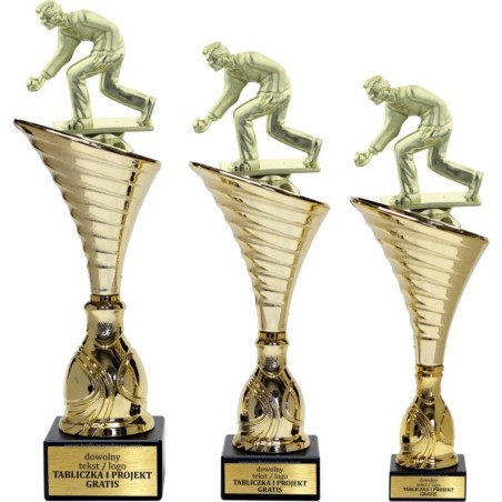 Puchar NT1000 z figurką petanque boule