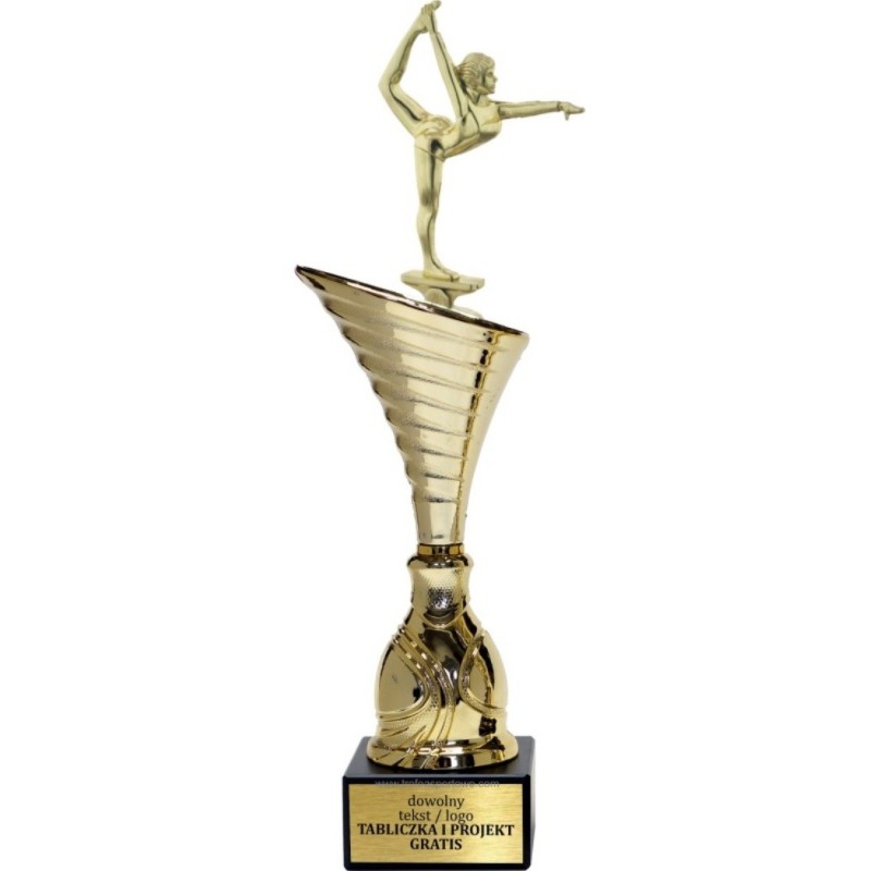 Puchar NT1000 z figurką baletnica taniec