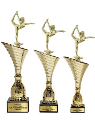 Puchar NT1000 z figurką baletnica taniec