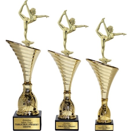 Puchar NT1000 z figurką baletnica taniec