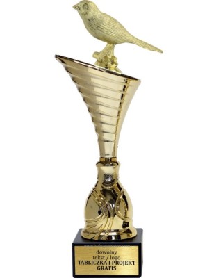 Złoty puchar z figurką hodowla zwierząt - NT1000 puchar tematyczny z dyscypliną