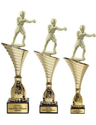 Puchar NT1000 z figurką bokser boks