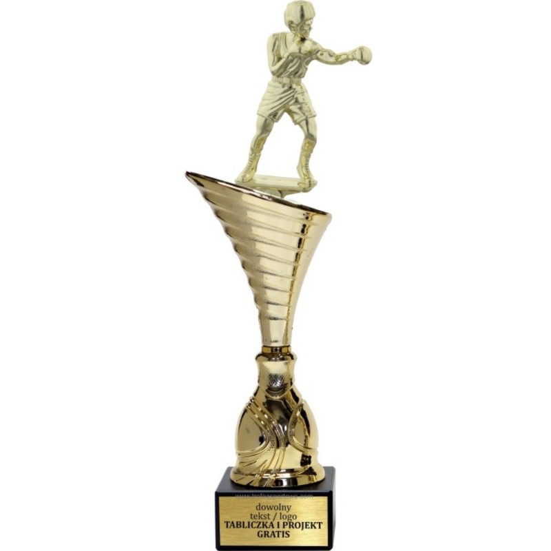 Puchar NT1000 z figurką bokser boks