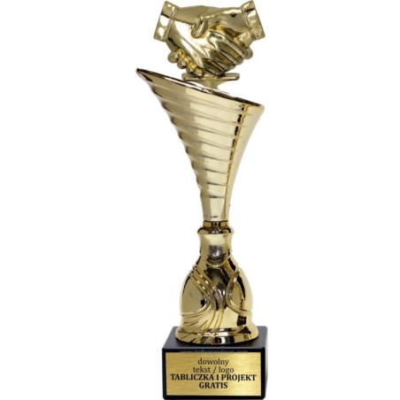 Złoty puchar z figurką uniwersalne - NT1000 puchar tematyczny z dyscypliną
