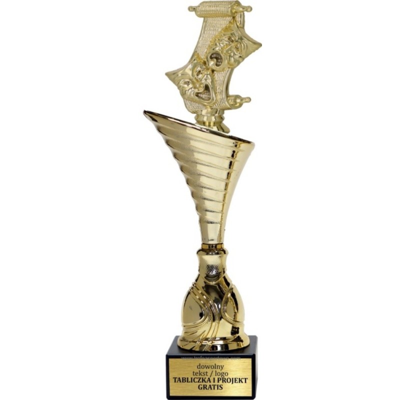 Puchar NT1000 z figurką maski sztuka