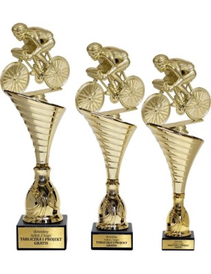 Puchar NT1000 z figurką kolarz kolarstwo
