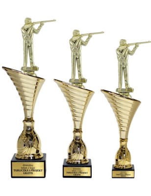 Puchar NT1000 z figurką strzelec strzelectwo myślistwo