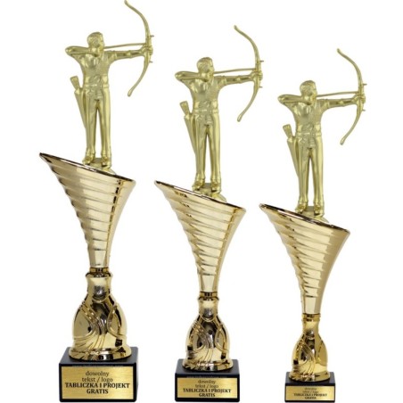 Puchar NT1000 z figurką łucznik łucznictwo