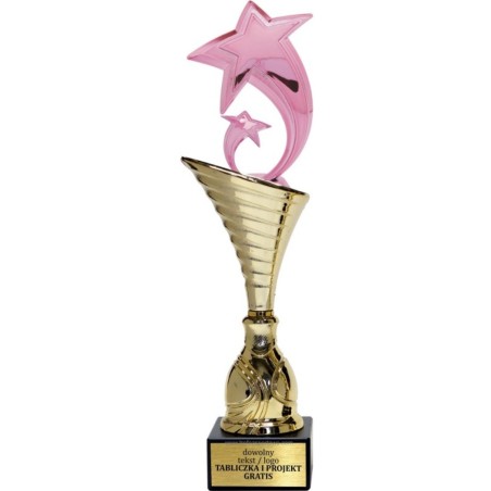 Złoty puchar z figurką uniwersalne - NT1000 puchar tematyczny z dyscypliną